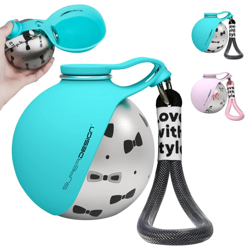 Botella de agua portátil para perro
