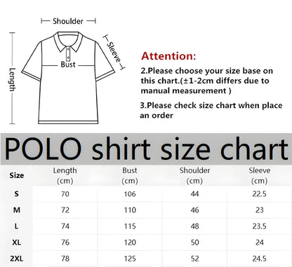 La nueva camiseta POLO de manga corta para hombre para el verano de 2025, presenta una estampado informal de moda y cómoda con estampado de rayas 3D.