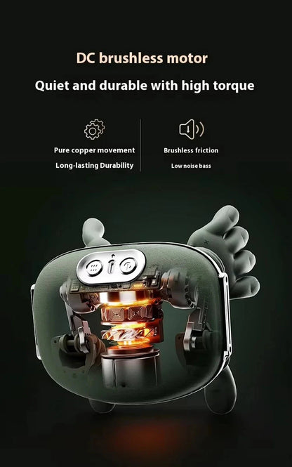 Nuevo masajeador de hombros y cuello, masajeador de cuello, masajeador de manos con presión de dedos y carga automática (sin calefacción)