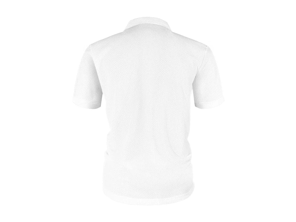 POLO de seda helada de verano para hombre