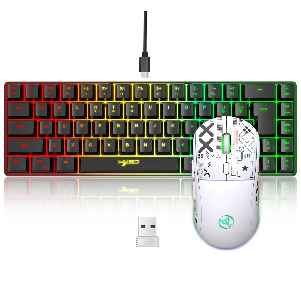Juego de teclado y ratón gamer