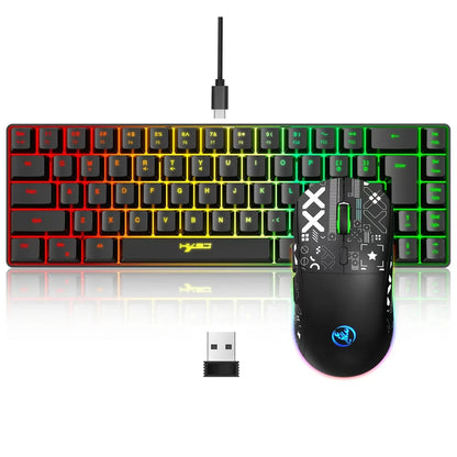 Juego de teclado y ratón gamer