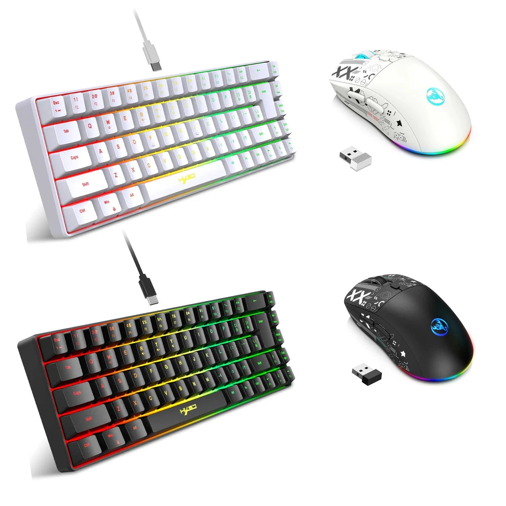 Juego de teclado y ratón gamer