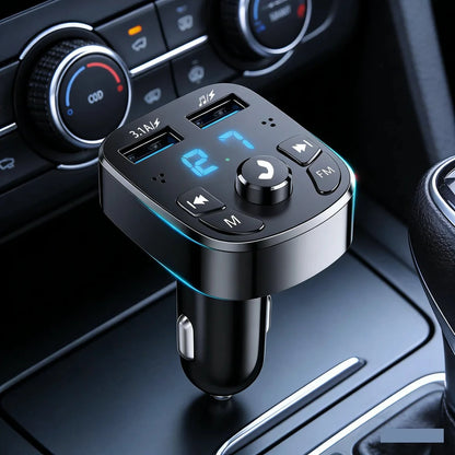 Receptor Bluetooth para coche, calidad de sonido sin pérdidas, conversión de reproductor MP3 con cargador para coche