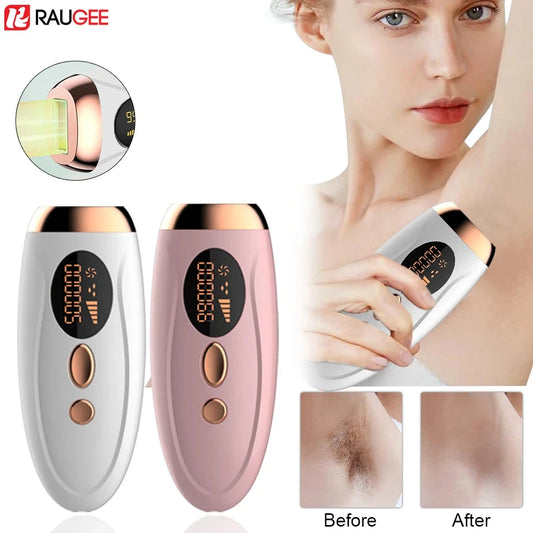 Depiladora láser para mujer, depilación indolora para axila, Bikini, cuerpo, pierna, brazo, 990000 Flashes